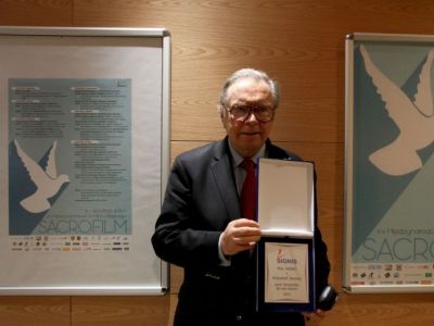 20. Sacrofilm - Krzysztof Zanussi z nagrodą Prix Signis
