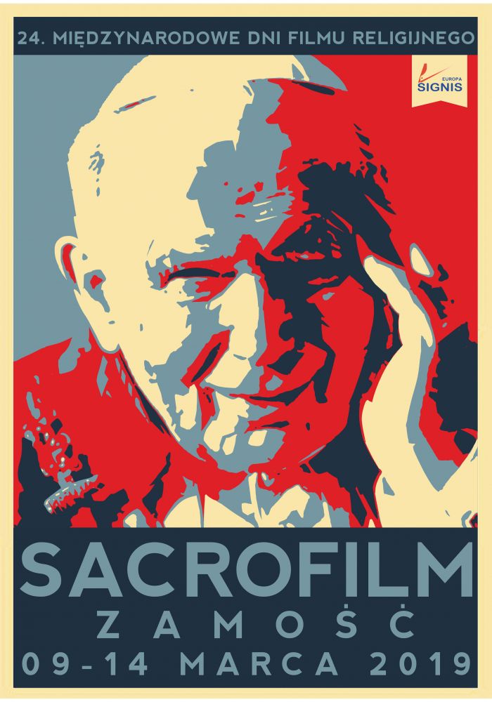 Plakat 24. Międzynarodowe Dni Filmu Religijnego SACROFILM